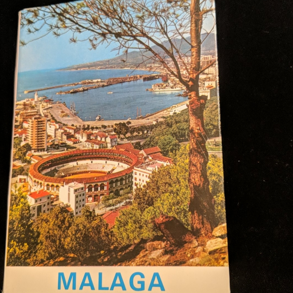 Vintage  Malaga Postcards